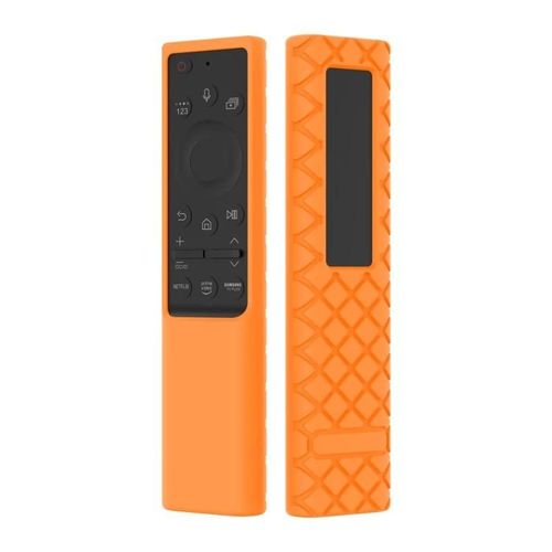 Housse de télécommande TV en silicone pour Samsung série BN59-Orange Orange