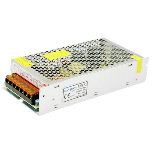 Alimentation LED-Pilote de commutation 150W 5V 30A pour bandes lumineuses-