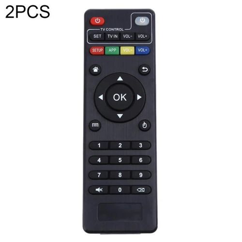 Télécommande décodeur-2 PCS Compatible avec T95M,T95N,X96 Mini,M8s,T95X