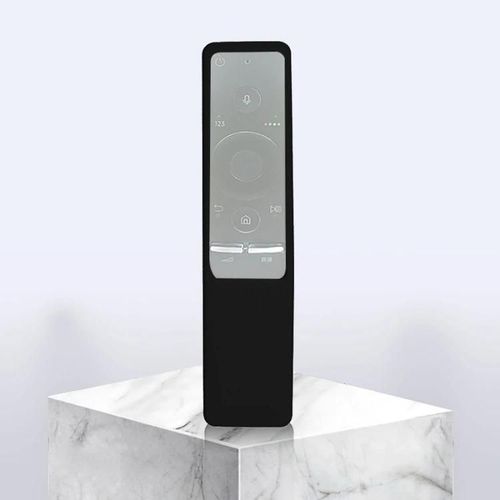 Housse de télécommande en silicone-antidérapante,lavable pour téléviseur Samsung Noir Noir
