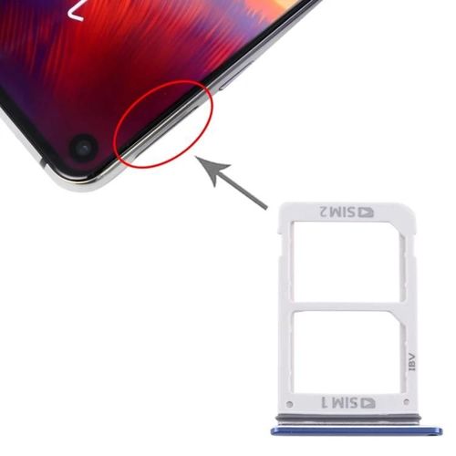 Plateau De Carte Sim Pour Samsung Galaxy A8s/A9 Pro 2019-Bleu Couleur Bleu