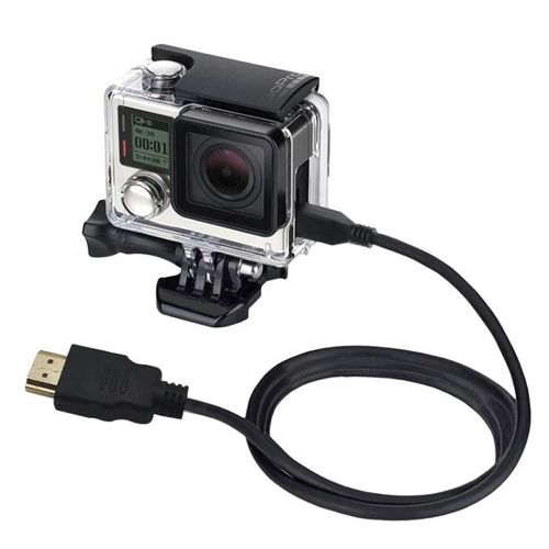 Câble HDMI vers Micro HDMI-19 broches pour GoPro,Sony,Canon,Nikon,6 pieds
