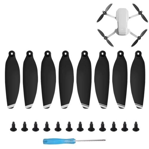 Ensemble D'hélices À Dégagement Rapide À Faible Bruit Pour Dji Mavic Mini-8pcs Argent Argent-Générique