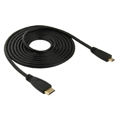 Câble adaptateur Mini HDMI vers Micro HDMI-1,8 m,mâle,