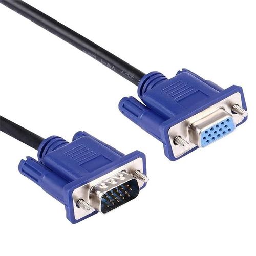 Câble VGA 15 broches mâle vers femelle-3m de haute qualité pour moniteurs et projecteurs