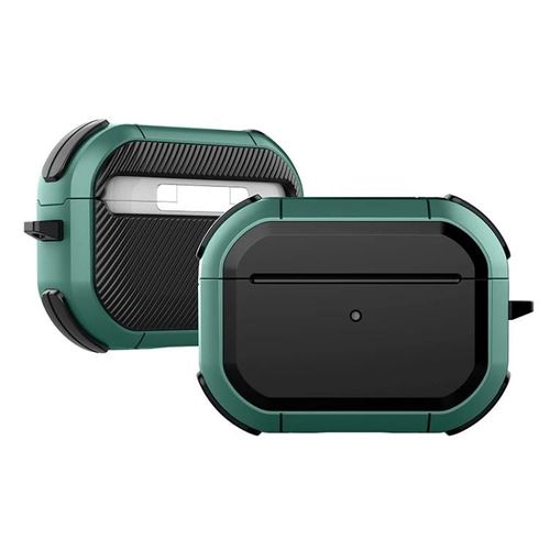 Coque AirPods Pro 2-Housse de protection en TPU antichoc,vert vert