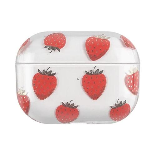 Coque AirPods Pro 2-Coquille rigide bronzante motif fraise par Strawberry