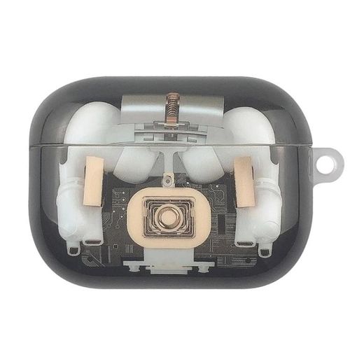 Coque AirPods Pro-Housse de protection en TPU avec structure mécanique par