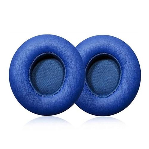 Veste de casque Earmuff en éponge douce pour Beats Solo 2.0-Bleu Bleu