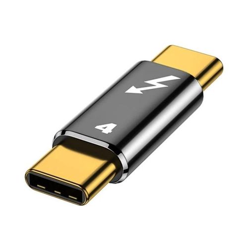 Adaptateur USB-C Thunderbolt 4-Alliage d'aluminium 5A,compatible Type-C-