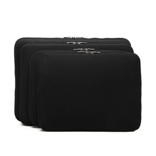 Housse pour ordinateur portable 11 pouces-bande élastique,matériel de plongée,quatre coins