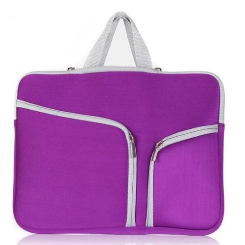 Sac pour ordinateur de plongée-Multi-Pocket Doublure pour ordinateur portable 11 pouces,Violet-Violet