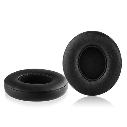Veste de casque Earmuff en éponge douce pour Beats Solo 2.0-Noir Noir