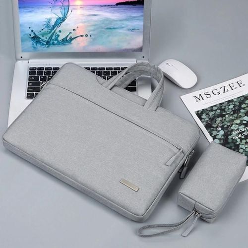 Sac à main Sac pour ordinateur portable-11 pouces gris Sac intérieur avec Power Bag gris