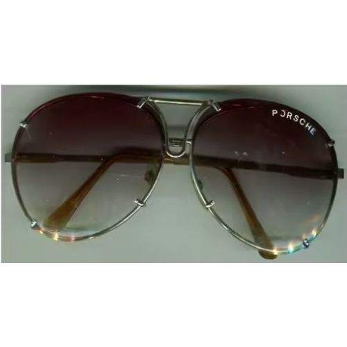 Vintage - Paire De Lunettes De Soleil - " Porsche " + 2 Verres + Étui