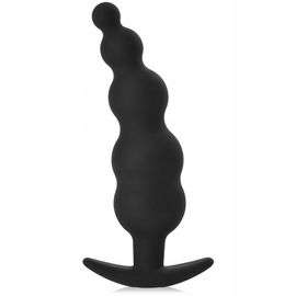 Plug Anal En Silicone Avec Boule Et Poignée
