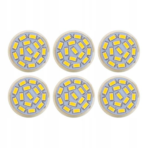 6 Ampoules Led Gu4 270lm 15led