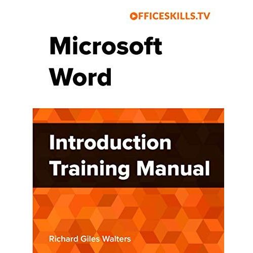 Microsoft Word Introduction Training Manual - Full Colour