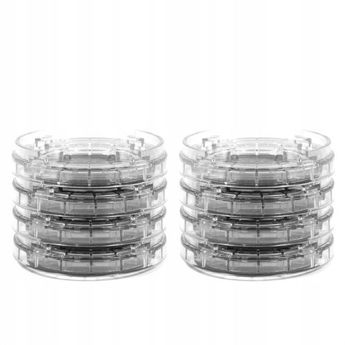 Protections En Plastique 15 Mm Pour Pieds De Chaise 8 Pièces