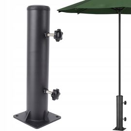 Support De Parasol De Patio Métal Professionnel, Forte Capacité De Charge Construction Solide