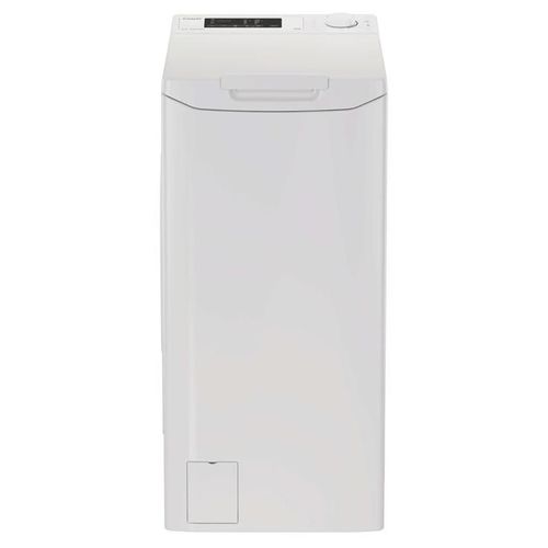 Machine à laver Candy ProWash 300 TCA263D2-S - WiFi - 41x60x86 cm (lxpxh) - chargement par le dessus - 46 litres - 6 kg - 1200 tours/min - blanc
