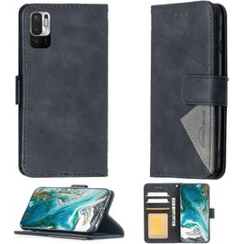 Flip Stand Coque Pour Xiaomi Redmi Note 10 Je Coque Case Cover Pu Cuir Béquille Magnétique Étui Portefeuille Bf530-Hei