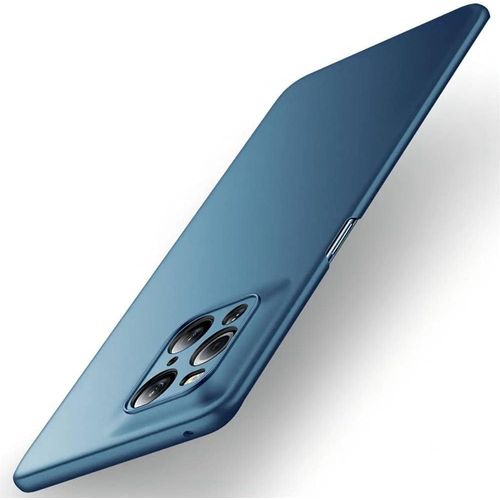 Coque Oppo Find X3 Pro, Ultra Mince Pc Matière Matte Housse, Ultra Léger Anti Choc Et Anti Rayures Bumper Etui Pour Oppo Find X3 Pro Bleu Marine