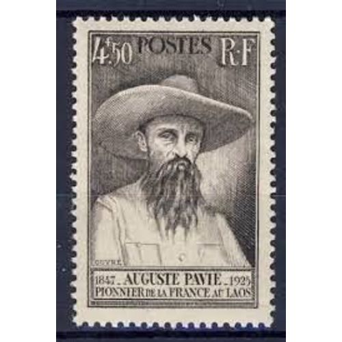 Centenaire De La Naissance De L'explorateur Auguste Pavie Année 1947 N° 784 Yvert Et Tellier Luxe
