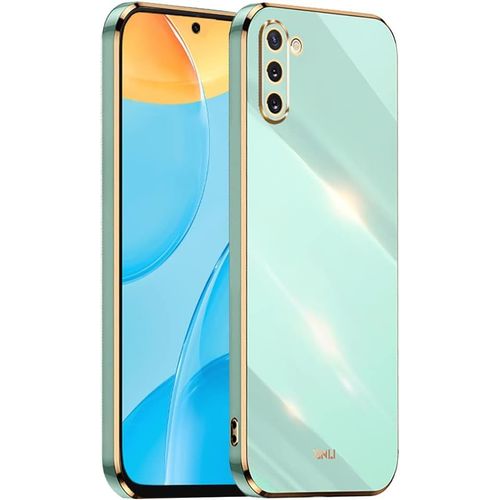 Cadre Galvanisé Coque Pour Samsung Galaxy Note10 6.3"" Inches Etui De Protection En Silicone Tpu - Vert