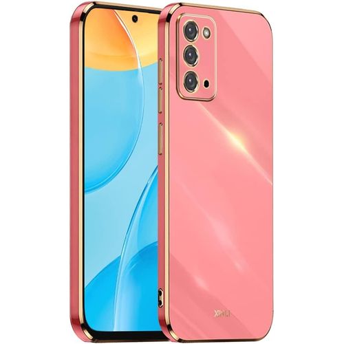 Cadre Galvanisé Coque Pour Samsung Galaxy Note20 6.7"" Inches Etui De Protection En Silicone Tpu - Rouge