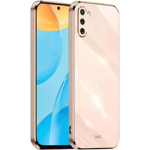Cadre Galvanisé Coque Pour Samsung Galaxy Note10 6.3"" Inches Etui De Protection En Silicone Tpu - Rose