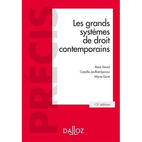 Les Grands Systèmes De Droit Contemporains