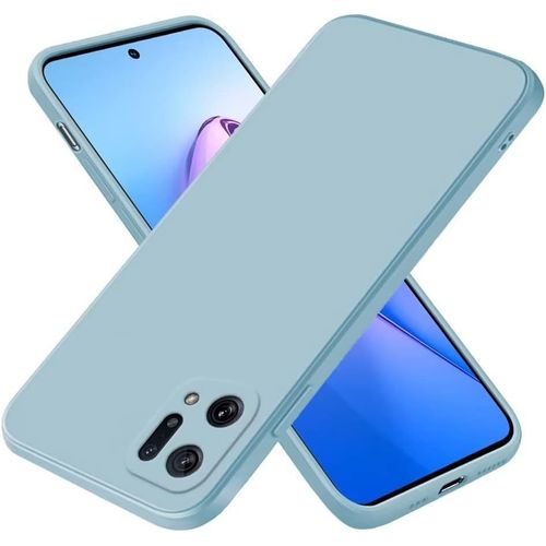 Coque Pour Oppo Find X5 6.55"" Inches , Étui En Silicone Tpu Souple - Bleu Clair