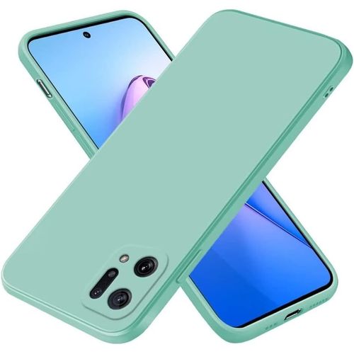 Coque Pour Oppo Find X5 6.55"" Inches , Étui En Silicone Tpu Souple - Cyan Clair