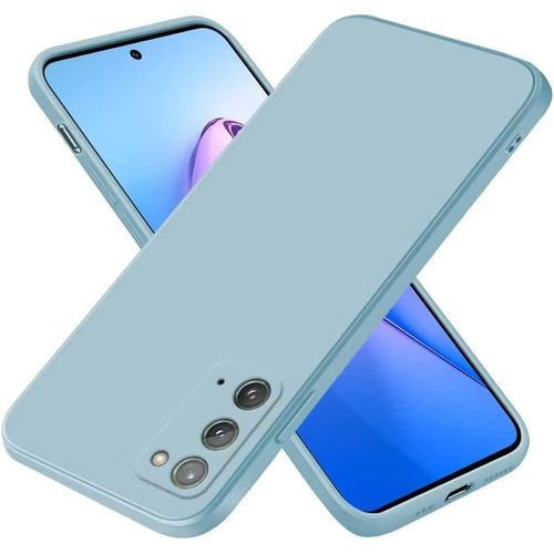 Coque Pour Samsung Galaxy Note20 5g 6.7"" Inches, Étui En Silicone Tpu Souple-Bleu Clair