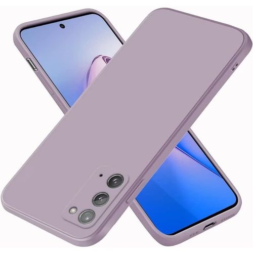 Coque Pour Samsung Galaxy Note20 6.7"" Inches , Étui En Silicone Tpu Souple - Herbe Violette