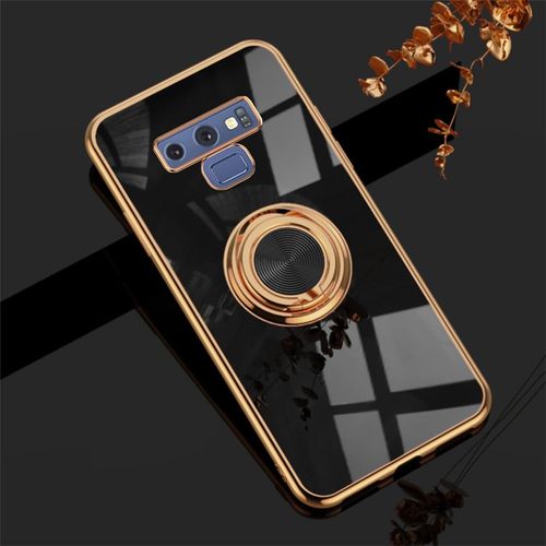 Coque Pour Samsung Galaxy Note 9 Housse Silicone Avec 360° Ring Stand Trois En Un Support De Voiture Magnétique Coque Galaxy Note 9 Housse De Protection Antichoc Etui Galaxy Note 9