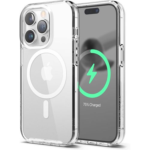 Coque Transparente Pour Iphone 14 Pro 6.1"" Étui, Pour Chargeur Magsafe, Technologie Pc+Tpu, Protection Contre Chutes De Grade Militaire Américain Transparente