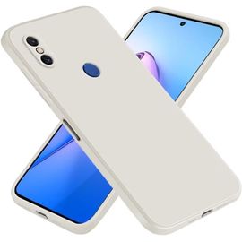 Coque Pour Xiaomi Mi Mix 3 6.39"" Inches , Étui En Silicone Tpu Souple - Blanc Antique