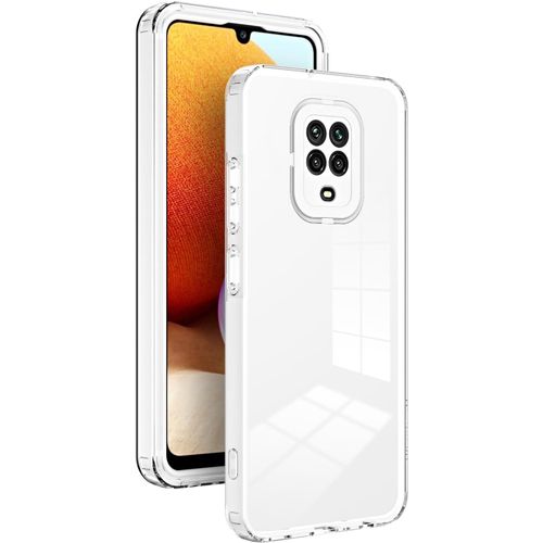 Etui Pour Téléphone Portable Pour Xiaomi Redmi Note 9s,Etui 3-En-1 Anti-Chute Pour Xiaomi Redmi Note 9 Pro M2003j6b2g M2003j6a1g Coque White