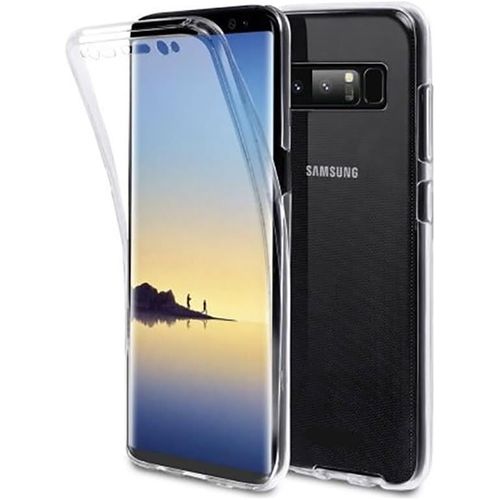 Coque Pour Samsung Samsung Galaxy Note 8 Intégrale Avant Arriere Housse Etui Protection Souple Transparente
