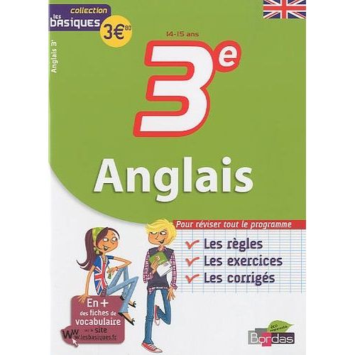 Anglais 3e