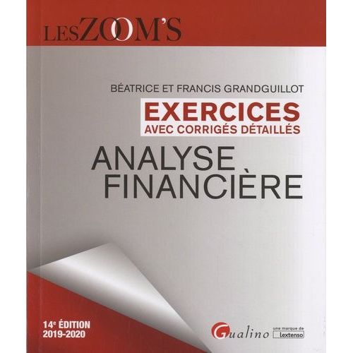 Analyse Financière - Exercices Avec Corrigés Détaillés