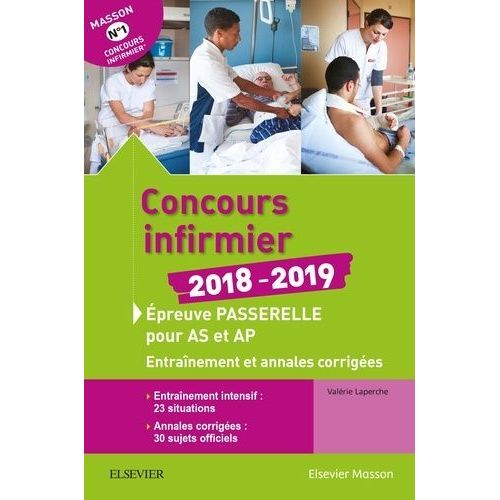 Concours Infirmier Epreuve Passerelle Pour As Et Ap - Entraînement Et Annales Corrigées