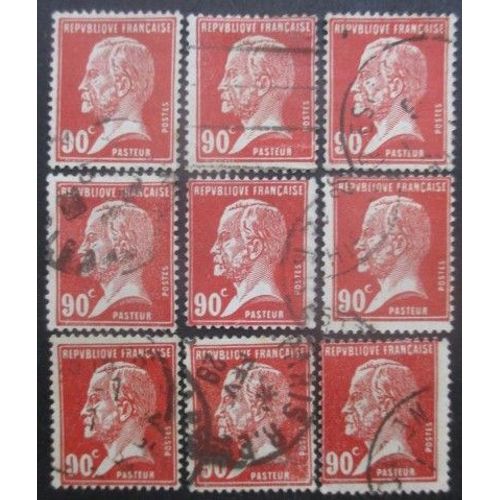 France N°178 X 9 Oblitéré