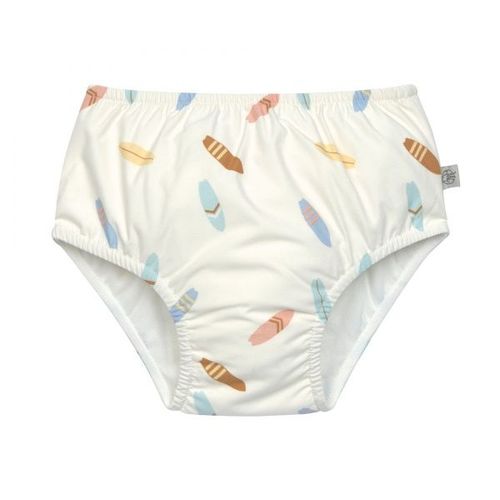 Maillot De Bain Couche Lässig Planches De Surf Écru