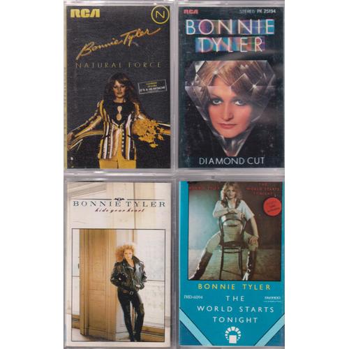 Bonnie Tyler Lot De 4 K7 Cassettes Audio Dont Une Espagnole Tape