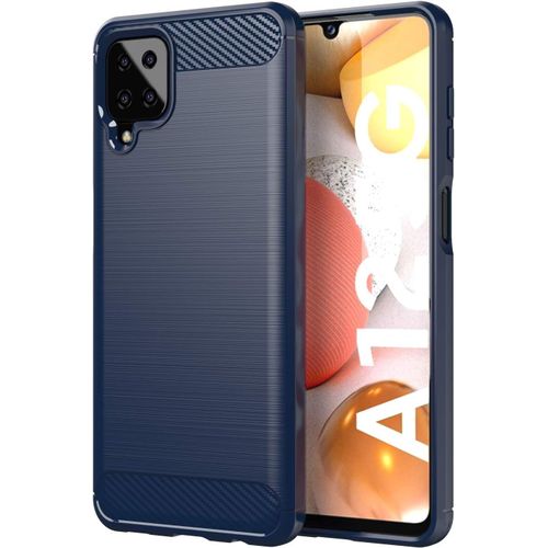 Coque Pour Samsung Galaxy A12 5g, Résistante, Anti-Choc, Souple, Etui Housse Case Pour Samsung Galaxy A12 5g Bleu Foncé