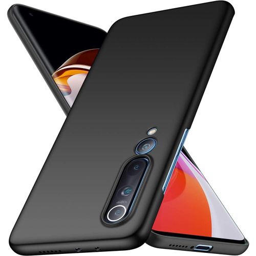 Coque Pour Xiaomi Mi 10/Xiaomi Mi 10 Pro, Ultra Leger Ultra Mince Hybride Anti-Choc Etui Housse Pour Xiaomi Mi 10/Xiaomi Mi 10 Pro-Noir