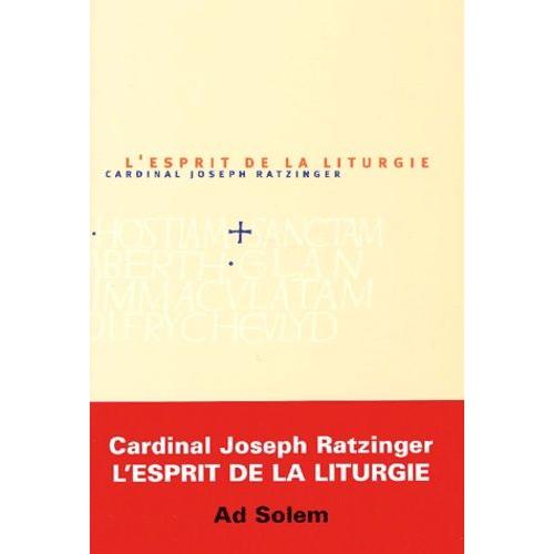 L'esprit De La Liturgie